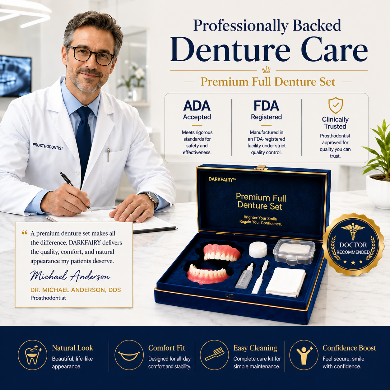 🌎🏆Ends Today: 78% OFF! 🏆2026 Bestselling Product🦷 Fit for a Fresh Smile, Say Goodbye to Wearing Discomfort!