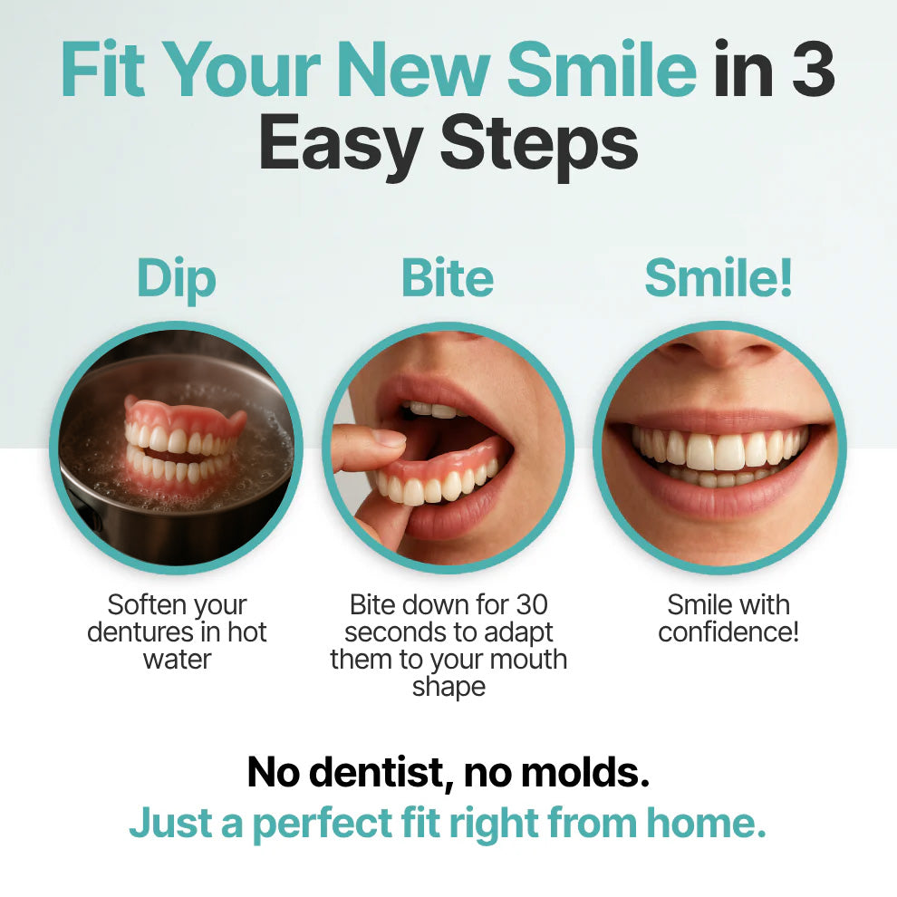 🌎🏆Ends Today: 78% OFF! 🏆2026 Bestselling Product🦷 Fit for a Fresh Smile, Say Goodbye to Wearing Discomfort!