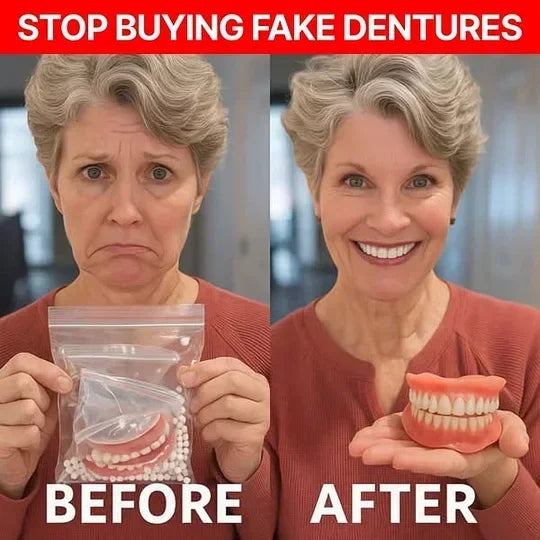 '--🦷 HazyGalaxy™ Custom-Fit Dentures ⏰ ENDS TODAY   75% OFF | Smile with Confidence