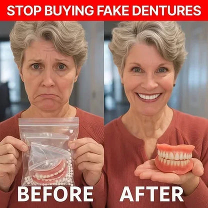 '--🦷 HazyGalaxy™ Custom-Fit Dentures ⏰ ENDS TODAY   75% OFF | Smile with Confidence